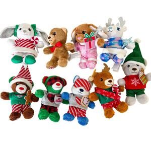 Build A Bear Small 9 Plush Stuffed Animals Christmas Advent Calendar Accessories